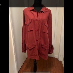 Chicos cargo jacket size xl